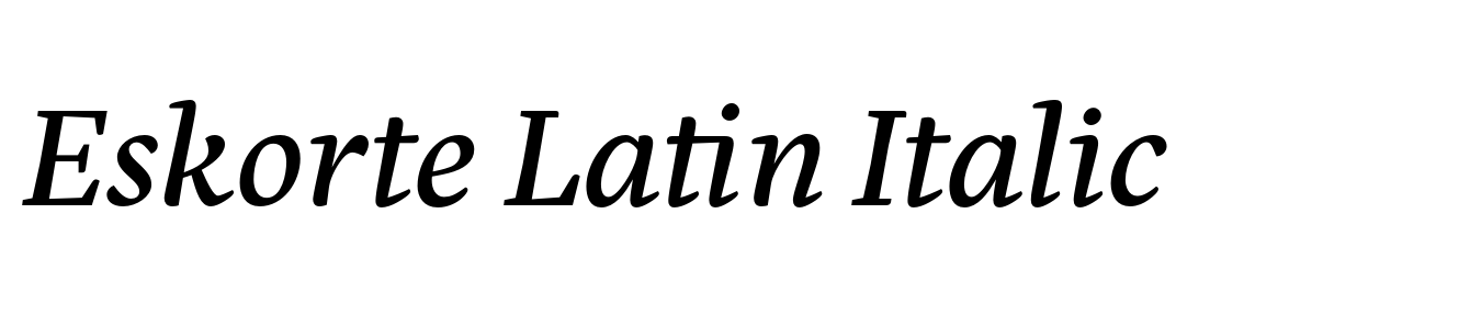 Eskorte Latin Italic